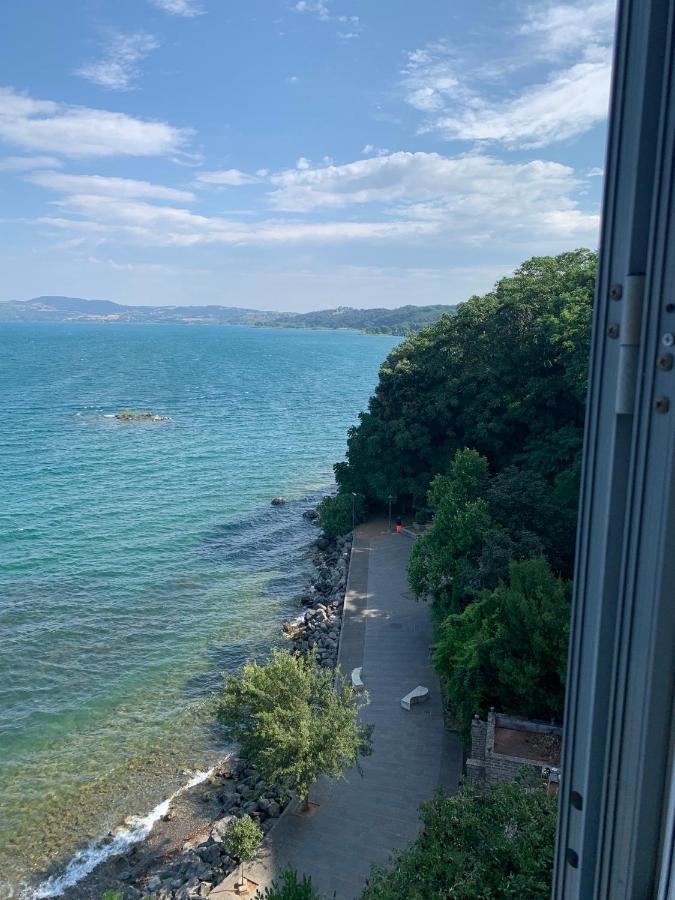 La Casa Sul Lago Anguillara Sabazia Exteriör bild