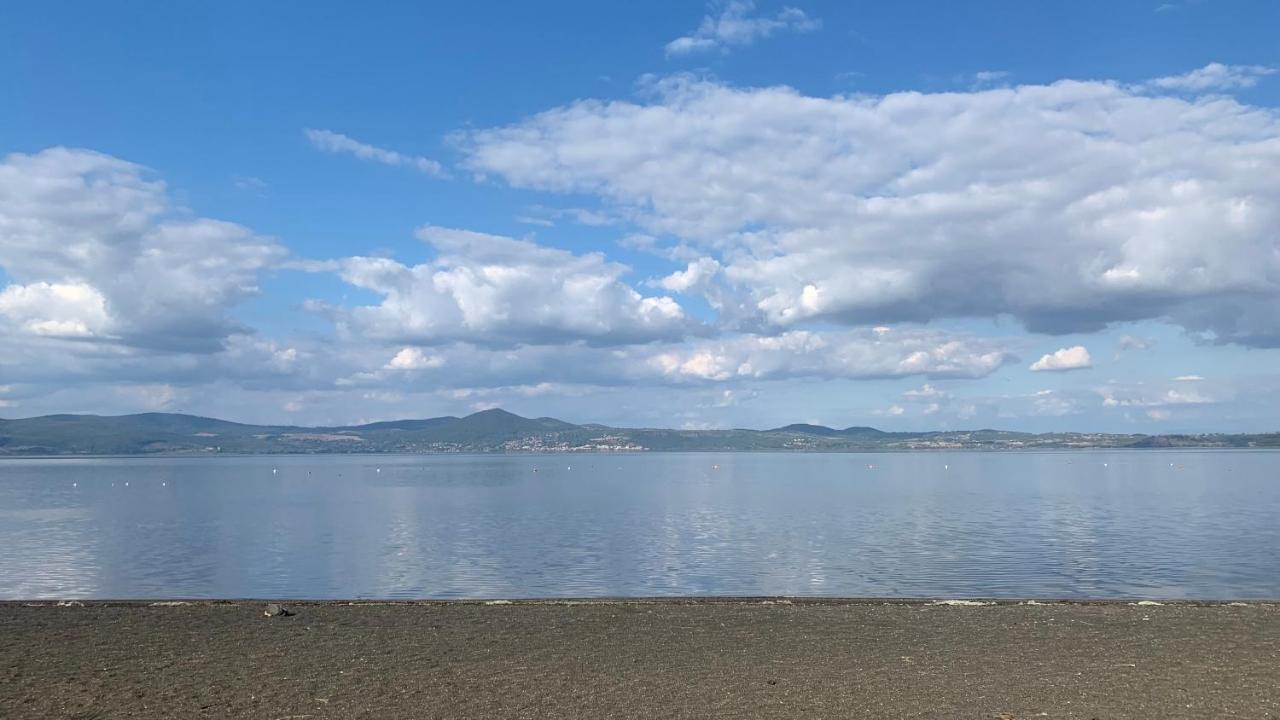 La Casa Sul Lago Anguillara Sabazia Exteriör bild