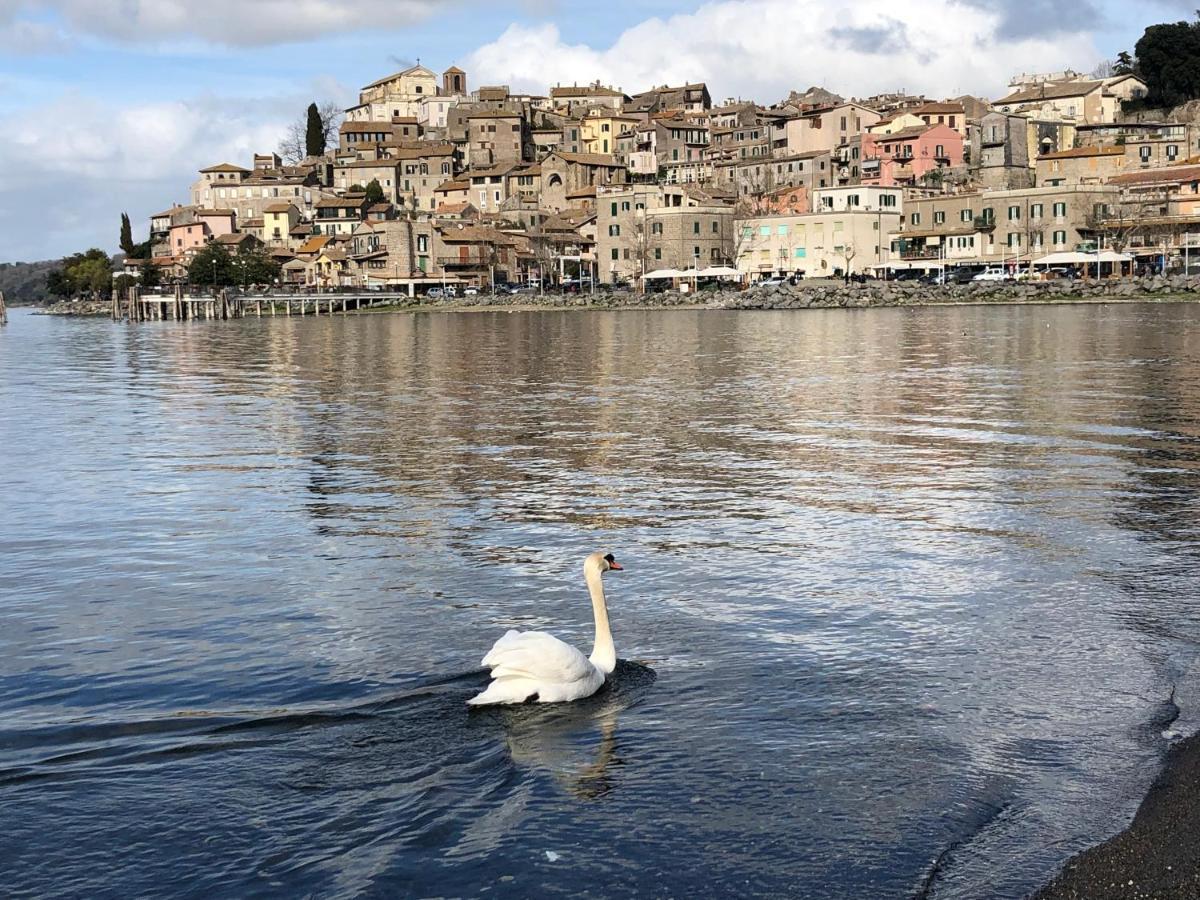 La Casa Sul Lago Anguillara Sabazia Exteriör bild